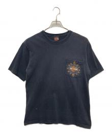 HARLEY-DAVIDSON（ハーレーダビッドソン）の古着「00’s ポケットTシャツ」｜ブラック