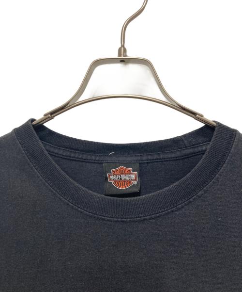HARLEY-DAVIDSON（ハーレーダビッドソン）HARLEY-DAVIDSON (ハーレーダビッドソン) 00’s ポケットTシャツ ブラック サイズ:Mの古着・服飾アイテム