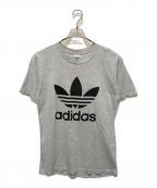 adidasアディダス）の古着「90’s プリントTシャツ」｜グレー