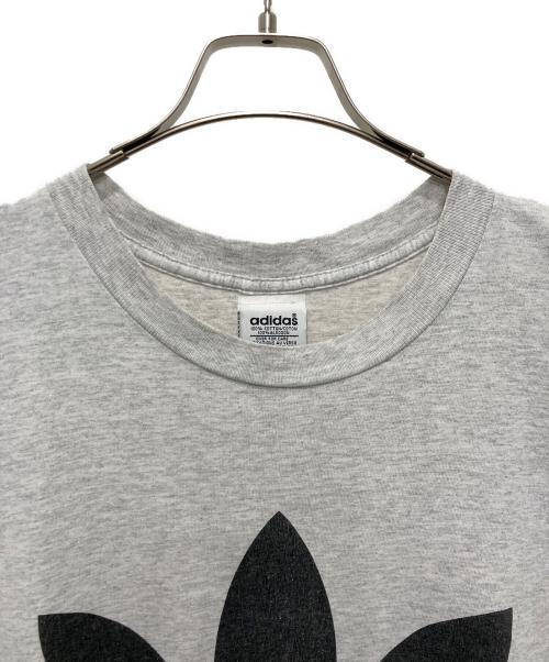 adidas（アディダス）adidas (アディダス) 90’s プリントTシャツ グレー サイズ:Mの古着・服飾アイテム