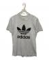 adidas（アディダス）の古着「90’s プリントTシャツ」｜グレー