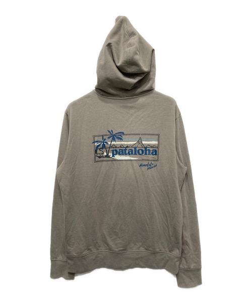 Patagonia（パタゴニア）Patagonia (パタゴニア) Pataloha Honolulu Full-Zip Hoodie グレー サイズ:Ⅿの古着・服飾アイテム