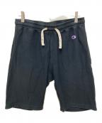 Champion REVERSE WEAVE×Ron Hermanチャンピオン リバース ウィーブ×ロンハーマン）の古着「別注スウェットハーフパンツ」｜ブラック