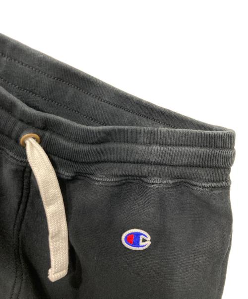 Champion REVERSE WEAVE（チャンピオン リバース ウィーブ）Champion REVERSE WEAVE (チャンピオン リバース ウィーブ) Ron Herman (ロンハーマン) 別注スウェットハーフパンツ ブラック サイズ:Ⅼの古着・服飾アイテム