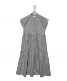 FOX FIRE×FREAK'S STORE（フォックスファイヤー×フリークスストア）の古着「別注 フィッシングポケット 半袖シャツワンピース」｜ブルー