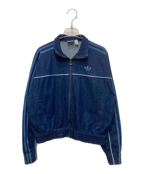 adidas（アディダス）adidas (アディダス) DENIM TRACK TOP インディゴ サイズ:Ⅼの古着・服飾アイテム