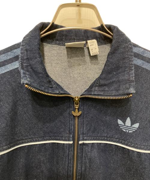 adidas（アディダス）adidas (アディダス) DENIM TRACK TOP インディゴ サイズ:Ⅼの古着・服飾アイテム