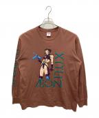 SUPREMEシュプリーム）の古着「Aeon Flux L/S Tee」｜ブラウン