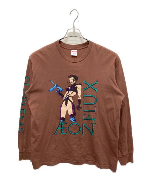 SUPREME（シュプリーム）SUPREME (シュプリーム) Aeon Flux L/S Tee ブラウン サイズ:Ⅼの古着・服飾アイテム