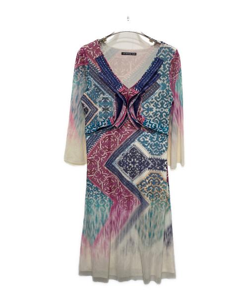 VIVIENNE TAM（ヴィヴィアンタム）VIVIENNE TAM (ヴィヴィアンタム) パワーネットワンピース マルチカラーの古着・服飾アイテム