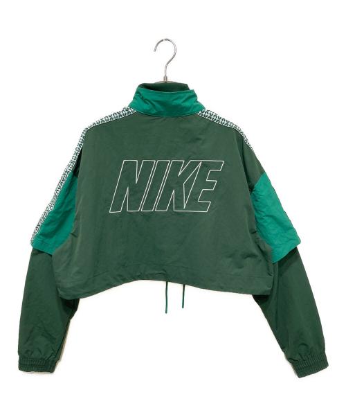 NIKE（ナイキ）NIKE (ナイキ) Crop Tracksuit Jacket／トラックスーツジャケット グリーン サイズ:XSの古着・服飾アイテム