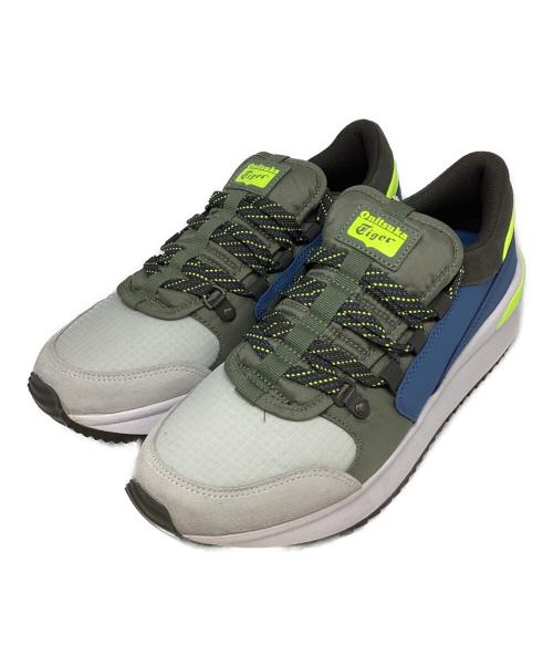 Onitsuka Tiger（オニツカタイガー）Onitsuka Tiger (オニツカタイガー) EMPIRICAL LO 2.0 ホワイト×グリーン×ブルー サイズ:US7.5の古着・服飾アイテム