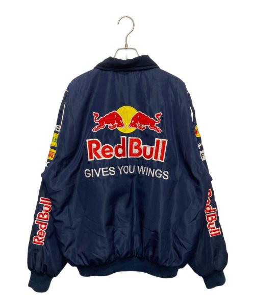 Red Bull（レッドブル）RED BULL (レッドブル) レーシングジャケット ネイビー サイズ:XLの古着・服飾アイテム