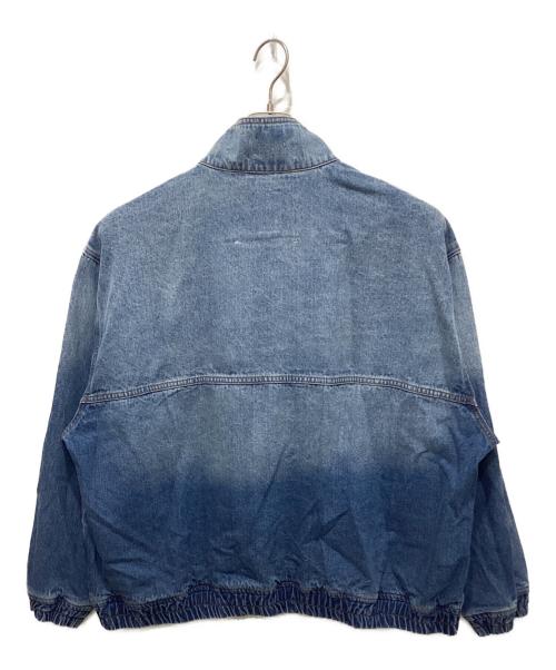 Adam et Rope（アダム エ ロペ）Adam et Rope (アダム エ ロペ) ブリーチデニム ボマージャケット インディゴ サイズ:Lの古着・服飾アイテム