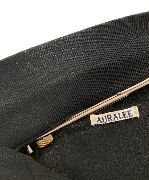 AURALEE（オーラリー）AURALEE (オーラリー) ハードツイスト アムンゼン ダブルクロス ポロシャツ ブラック サイズ:4の古着・服飾アイテム
