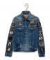 Hysteric Glamour（ヒステリックグラマー）の古着「ワッペン加工トラッカー ジャケット」｜インディゴ