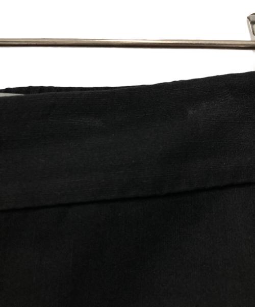 theory luxe（セオリーリュクス）theory luxe (セオリーリュクス) リネンブレンドテーパードパンツ ブラック サイズ:38の古着・服飾アイテム
