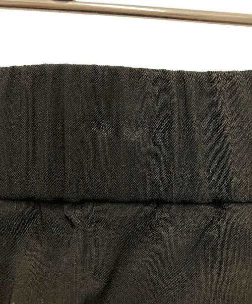 theory luxe（セオリーリュクス）theory luxe (セオリーリュクス) リネンブレンドテーパードパンツ ブラック サイズ:38の古着・服飾アイテム