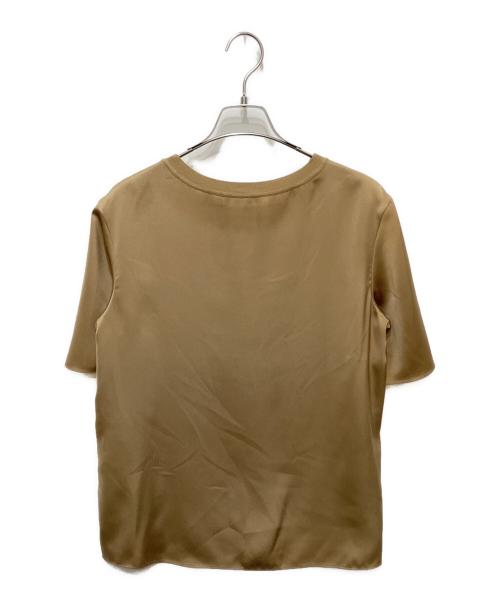 theory luxe（セオリーリュクス）theory luxe (セオリーリュクス) Rue Satin Kole N Blouse イエロー サイズ:40の古着・服飾アイテム