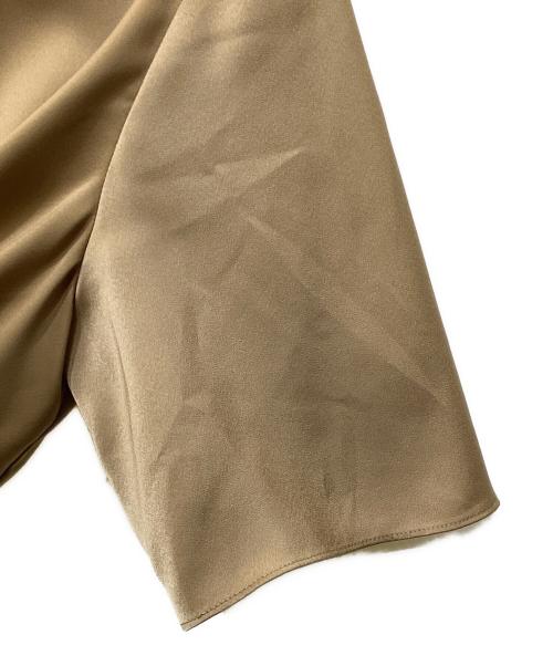 theory luxe（セオリーリュクス）theory luxe (セオリーリュクス) Rue Satin Kole N Blouse イエロー サイズ:40の古着・服飾アイテム