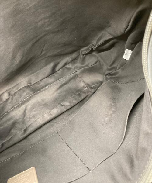 russet（ラシット）russet (ラシット) ソフトレザーラウンドビッグショルダーバッグ グレーの古着・服飾アイテム
