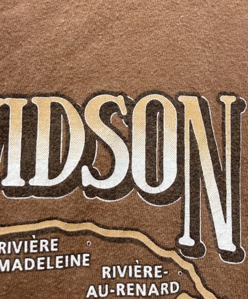 HARLEY-DAVIDSON（ハーレーダビッドソン）HARLEY-DAVIDSON (ハーレーダビッドソン) ノースリーブカットソー ブラウン サイズ:XLの古着・服飾アイテム