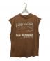 HARLEY-DAVIDSON (ハーレーダビッドソン) ノースリーブカットソー ブラウン サイズ:XL：5000円