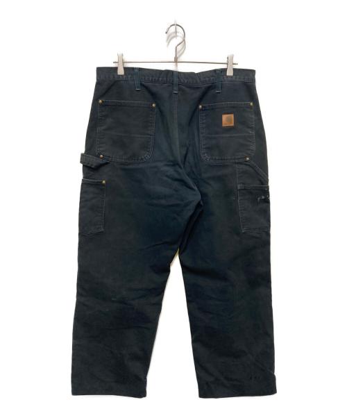 CarHartt（カーハート）CarHartt (カーハート) ダブルニーダックパンツ ブラック サイズ:91cm (W36)の古着・服飾アイテム