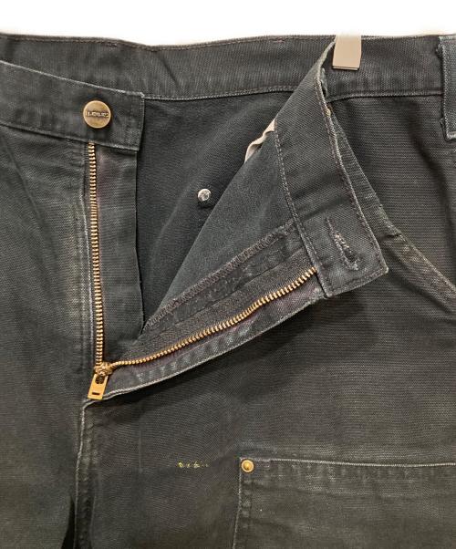 CarHartt（カーハート）CarHartt (カーハート) ダブルニーダックパンツ ブラック サイズ:91cm (W36)の古着・服飾アイテム