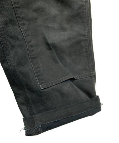 CarHartt（カーハート）CarHartt (カーハート) ダブルニーダックパンツ ブラック サイズ:91cm (W36)の古着・服飾アイテム