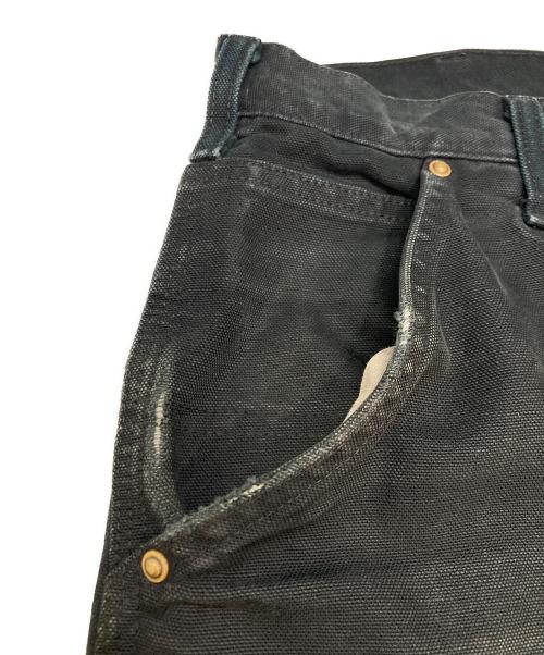 CarHartt（カーハート）CarHartt (カーハート) ダブルニーダックパンツ ブラック サイズ:91cm (W36)の古着・服飾アイテム