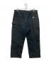 CarHartt (カーハート) ダブルニーダックパンツ ブラック サイズ:91cm (W36)：20000円