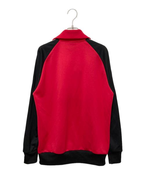 adidas（アディダス）adidas (アディダス) GIANT KILLING コラボトラックジャケット レッド×ブラック サイズ:Ⅼの古着・服飾アイテム