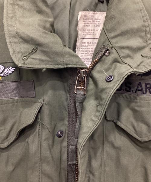 US ARMY（ユーエスアーミー）US ARMY (ユーエスアーミー) M-65 フィールドジャケット カーキ サイズ:Sの古着・服飾アイテム