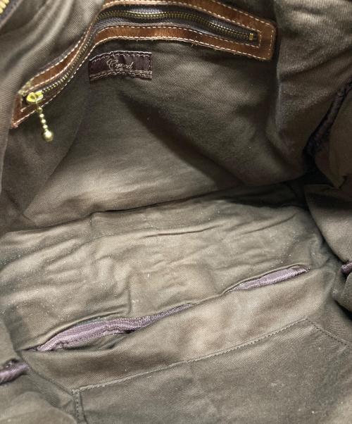 CREED（クリード）CREED (クリード) 2WAYレザーショルダーバッグ ブラウンの古着・服飾アイテム