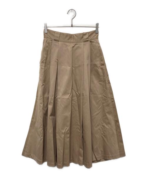 DANTON（ダントン）DANTON (ダントン) WEST POINTロングスカート ベージュ サイズ:36の古着・服飾アイテム