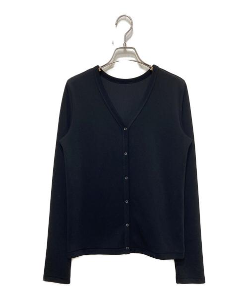 Plage（プラージュ）Plage (プラージュ) Rib カーディガン ブラック サイズ:FREEの古着・服飾アイテム