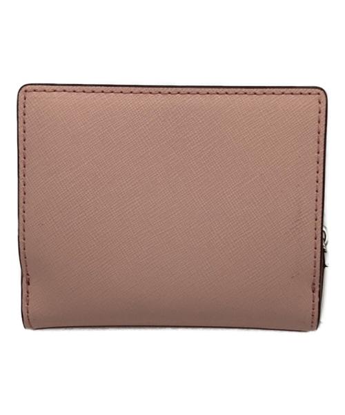 MICHAEL KORS（マイケルコース）MICHAEL KORS (マイケルコース) 2つ折り財布 ピンクの古着・服飾アイテム