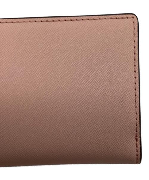 MICHAEL KORS（マイケルコース）MICHAEL KORS (マイケルコース) 2つ折り財布 ピンクの古着・服飾アイテム