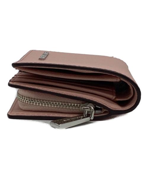 MICHAEL KORS（マイケルコース）MICHAEL KORS (マイケルコース) 2つ折り財布 ピンクの古着・服飾アイテム