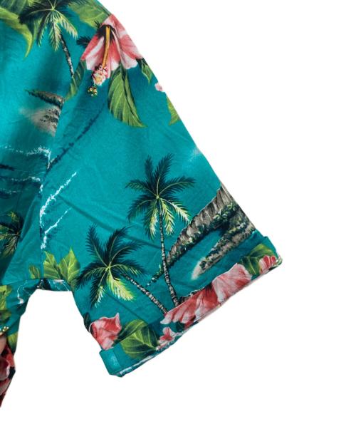 HAWAIIID（ハワイアイディ）HAWAIIID (ハワイアイディ) アロハシャツ ブルー サイズ:Ｌの古着・服飾アイテム