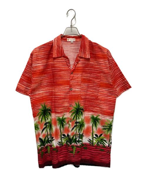 TROPICANA（トロピカーナ）TROPICANA (トロピカーナ) アロハシャツ レッド サイズ:XLの古着・服飾アイテム