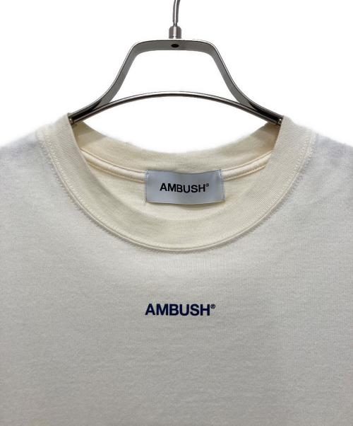 AMBUSH（アンブッシュ）AMBUSH (アンブッシュ) ロゴプリントTシャツ アイボリー サイズ:1の古着・服飾アイテム