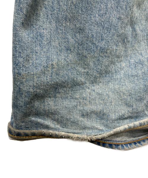 jieda（ジエダ）jieda (ジエダ) DAMAGE ONE TUCK WIDE STRAIGHT DENIM インディゴ サイズ:2の古着・服飾アイテム