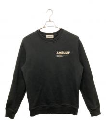 AMBUSH（アンブッシュ）の古着「Fleece Workshop Crewneck」｜ブラック
