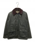 Barbourバブアー）の古着「アビーワックスジャケット」｜カーキ