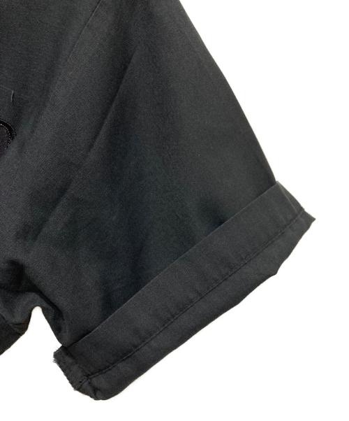 UNI WEAVE（ユニウェーブ）UNI WEAVE (ユニウェーブ) オールドワークシャツ ブラック サイズ:Ⅿの古着・服飾アイテム