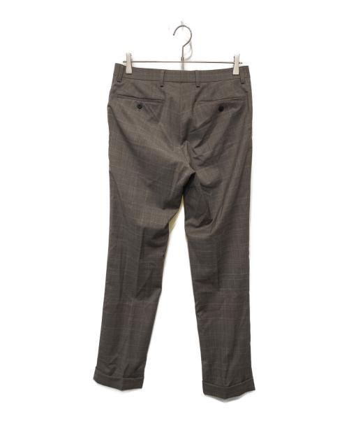ONLY（オンリー）ONLY (オンリー) チェック柄セットアップスーツ ブラウン サイズ:IT46の古着・服飾アイテム
