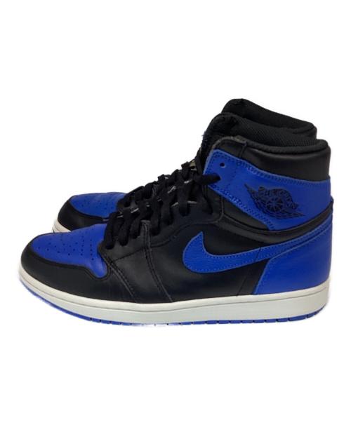 NIKE（ナイキ）NIKE (ナイキ) AIR JORDAN 1 RETRO HIGH OG ROYAL ブルー サイズ:27㎝の古着・服飾アイテム