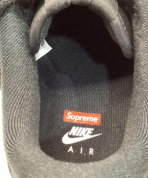 NIKE（ナイキ）NIKE (ナイキ) SUPREME (シュプリーム) エアフォース1 ロー ブラック サイズ:27㎝の古着・服飾アイテム